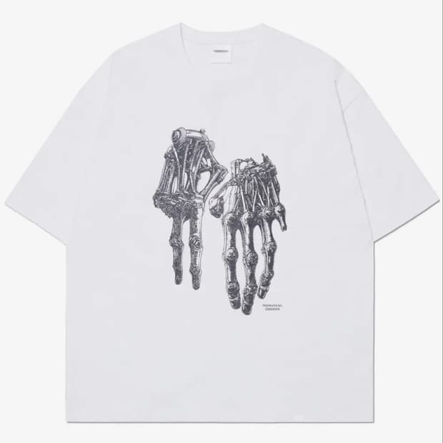 노메뉴얼 반팔 ROBOTIC HAND NM T-SHIRT