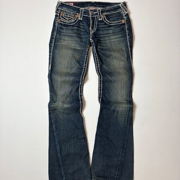 트루릴리젼 00's USA 우먼스 부츠컷 데님 팬츠 PN8828