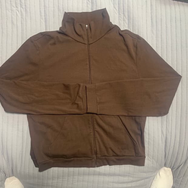 머듈 넥집업 브라운 3