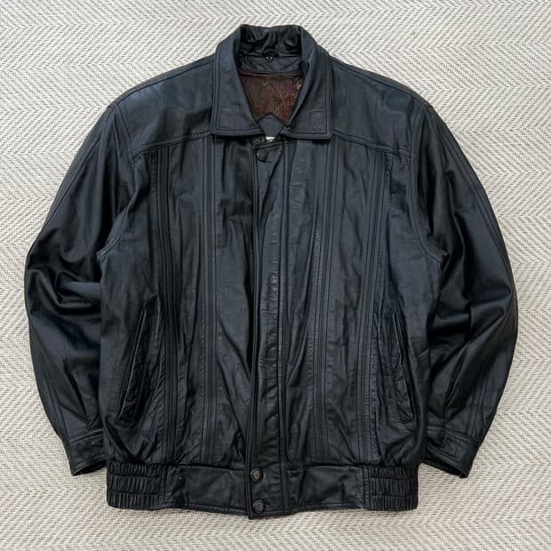 Matthias 레더 봄버 자켓 r3049