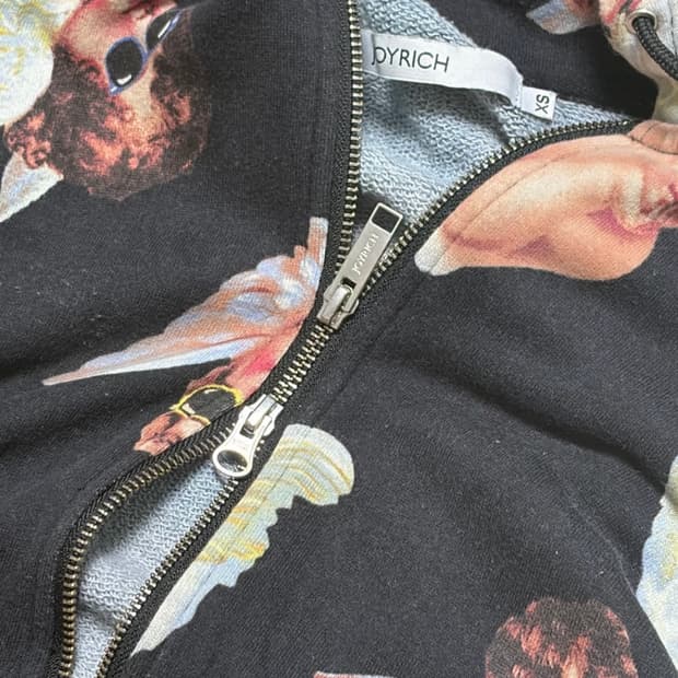 joyrich 천사 후드집업