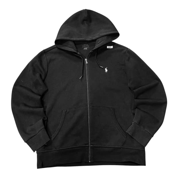 ✨ (바배) 폴로 랄프로렌 블랙 후드 집업 