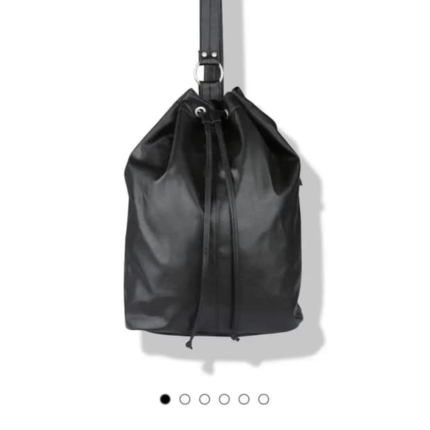비슬로우 스트링 백 블랙 (새상품)