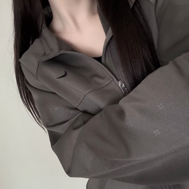 나이키 모카 기모 골프라인 투웨이 져지