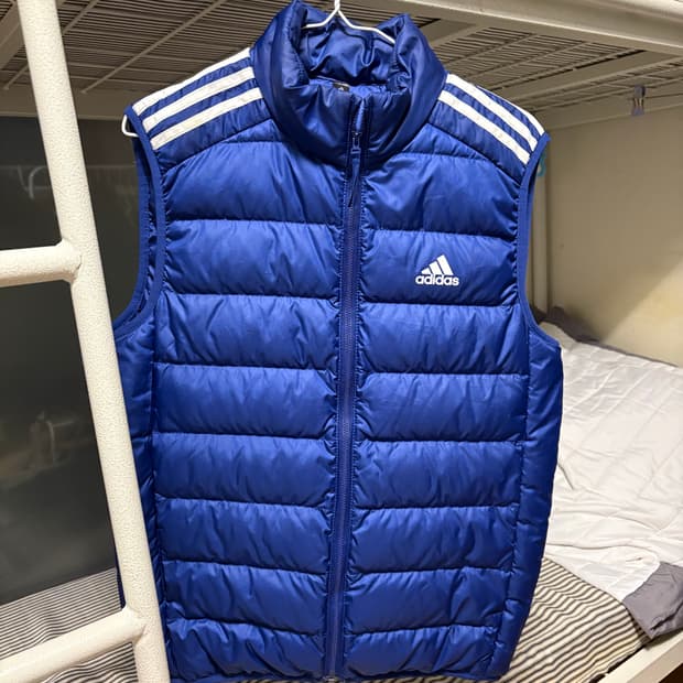 아디다스 조끼 패딩