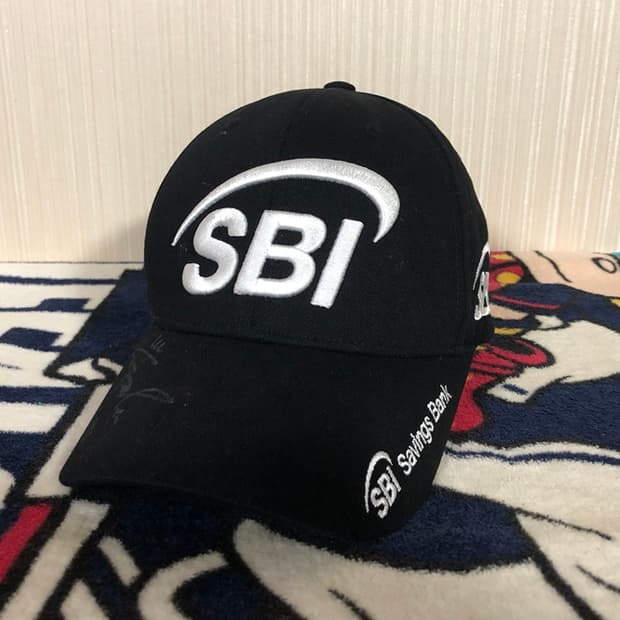 SBI저축은행 골프단모자/이소미프로 싸인모자