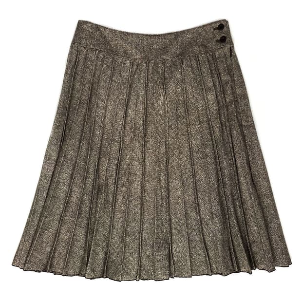 vintage 플리츠 스커트
