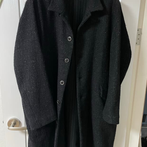 25FW 워드로브41 라이브러리 코트 블랙 L sz