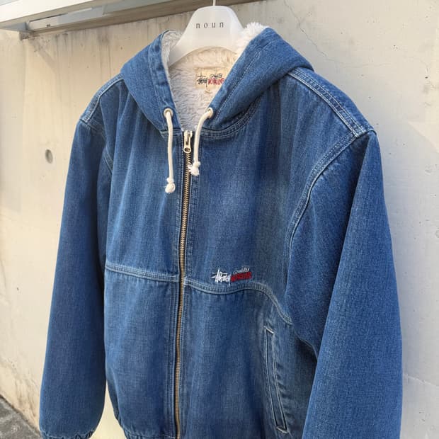 스투시 Stussy 쉐르파 데님 자켓