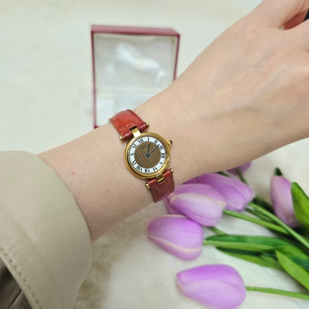 까르띠에방돔시계 여성용 정품