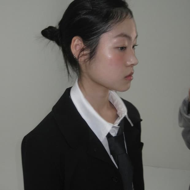 스마트어반유즈풀 플리츠 스커트 블랙 1사이즈