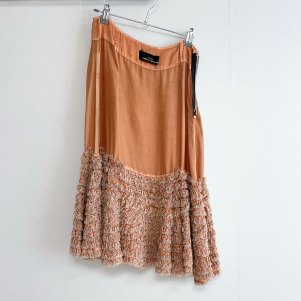 comme des garcons frill skirt