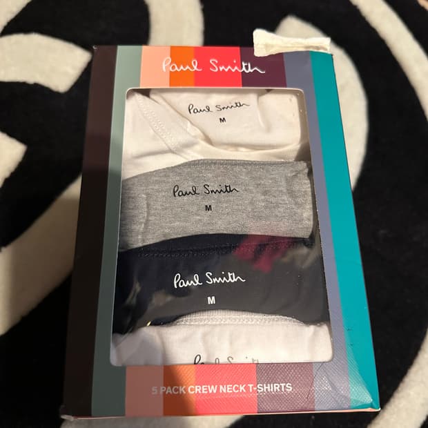 Paul Smith 크루넥 티셔츠 4종 세트 (M)