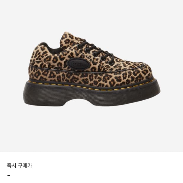 닥터마틴 버즈 레오파드 uk5 240