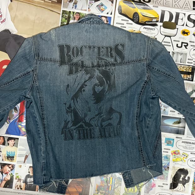 vintage rockstar's denim shirts