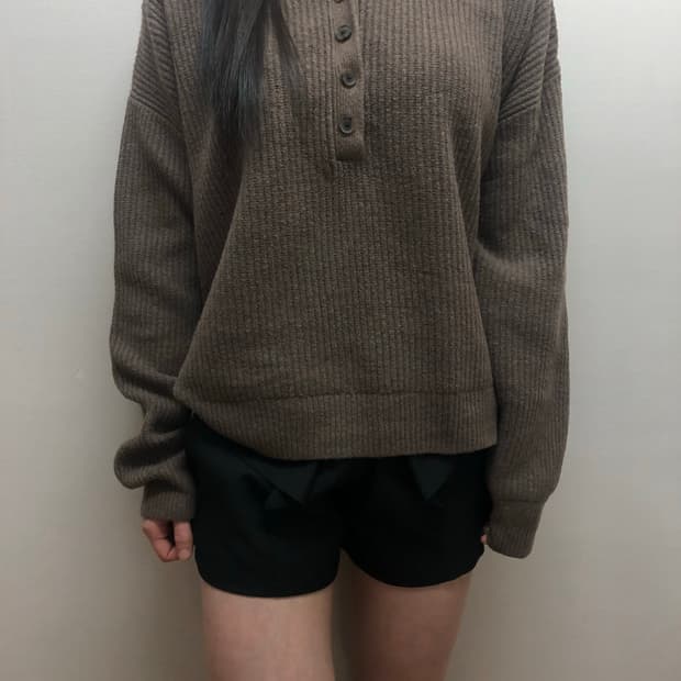 빈티지 갭 브라운 니트