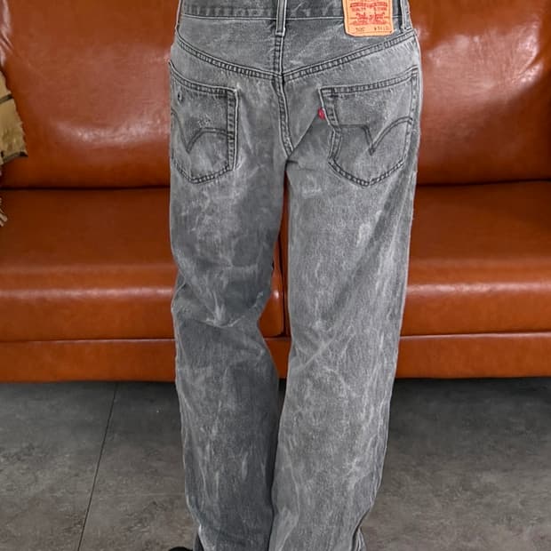 리바이스 505 흑청 