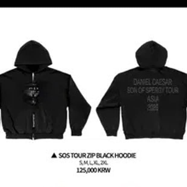 다니엘 시저 후드 xxl