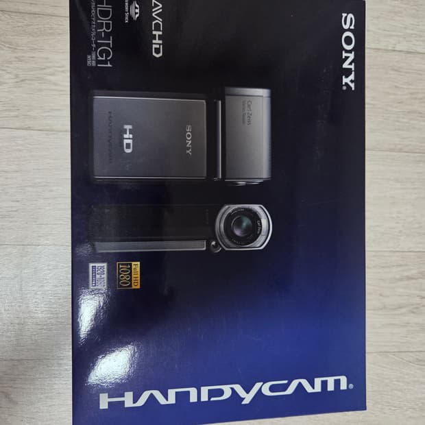 소니 HDR-TG1 빈티지 레트로 캠코더