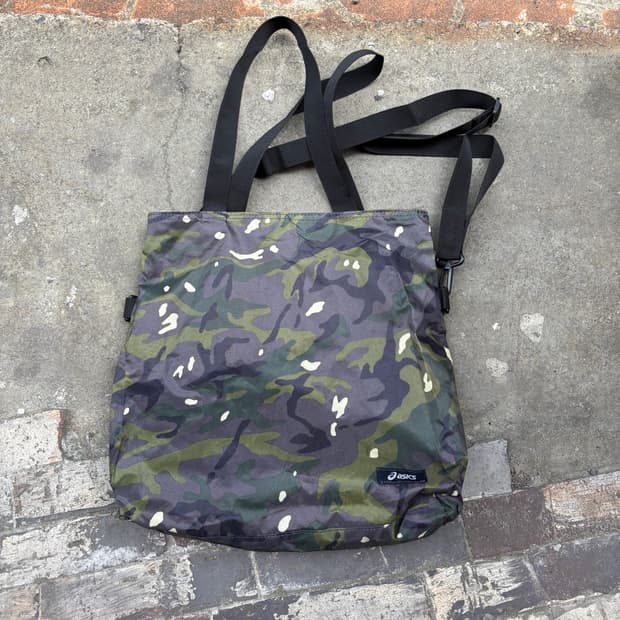 Asics 아식스 리버시블 양면 토트백 크로스백