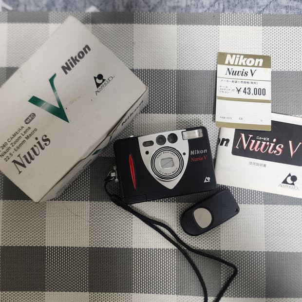 니콘 Nuvis V APS 필름카메라 박스품