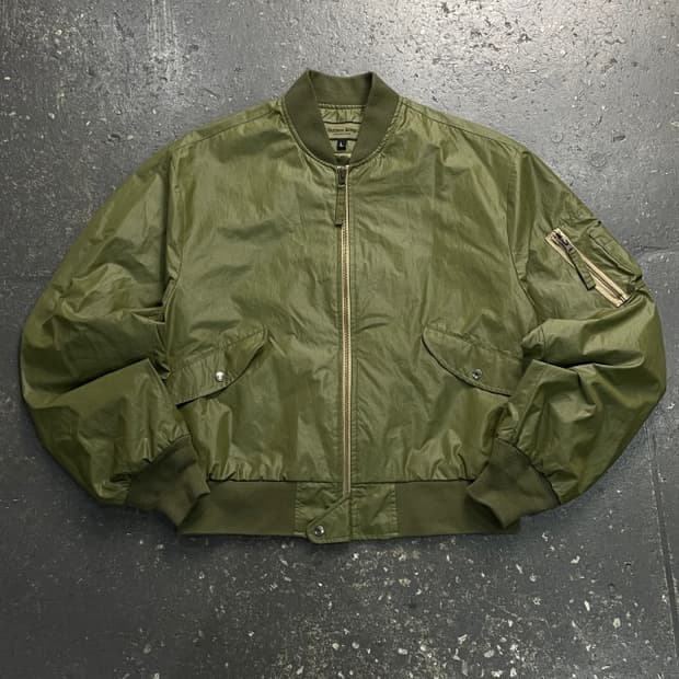 100 유니폼브릿지 블루종 자켓