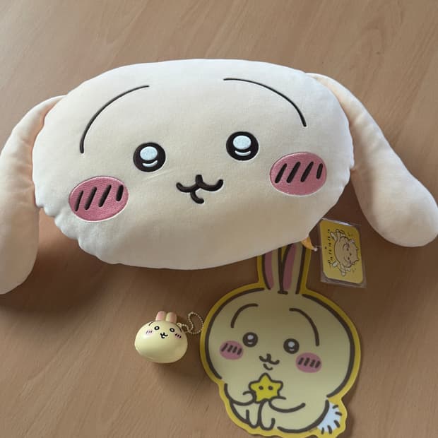 [일괄] 먼작귀 우사기 쿠션,스퀴시키링,마우스패드