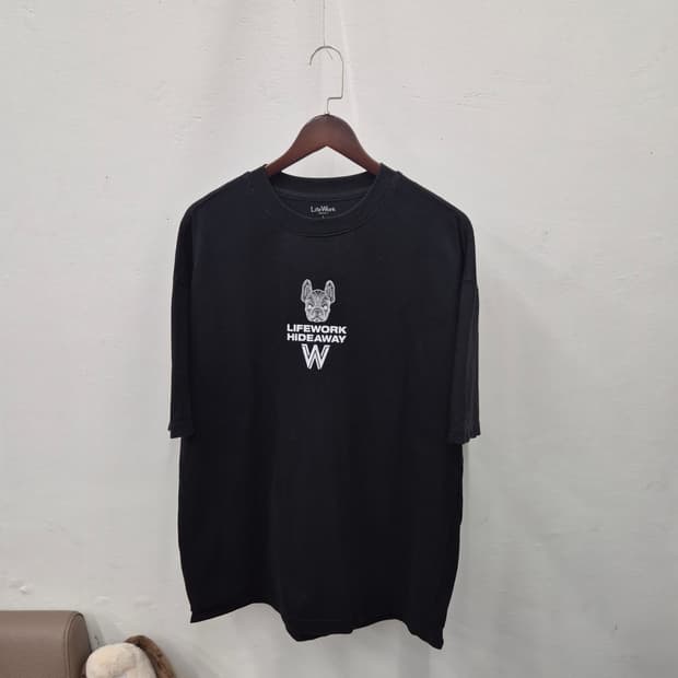 라이프워크 라독 프린트 반팔티 L
