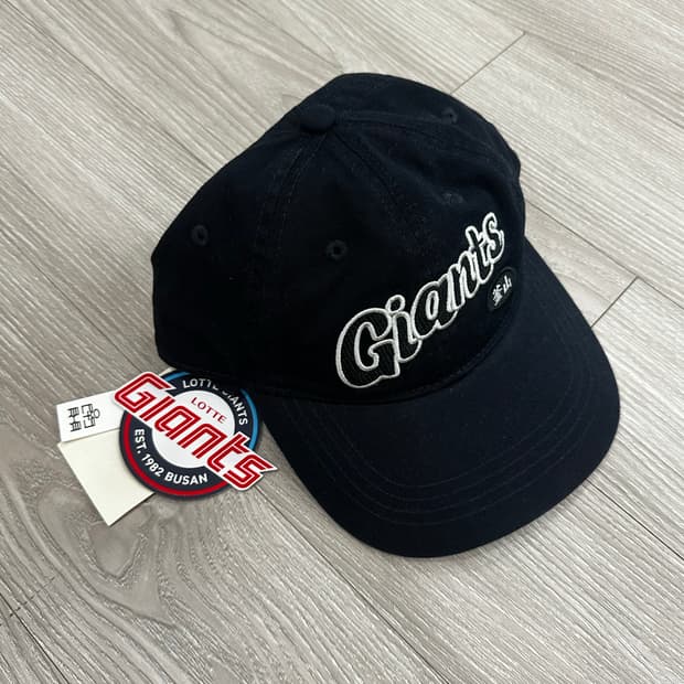 폴리테루 롯데자이언츠 볼캡 네이비