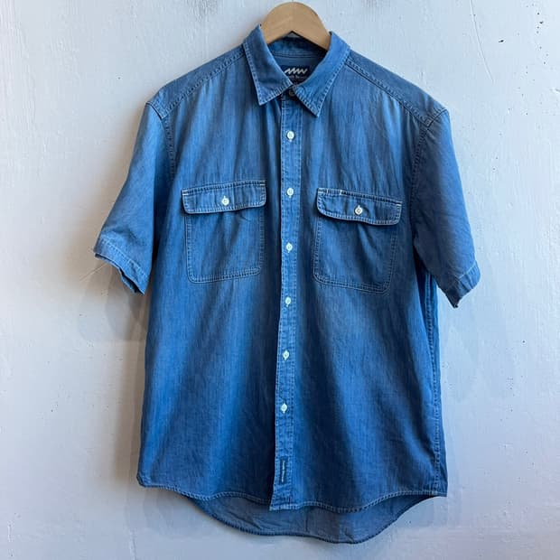 South Breeze JPN 반팔 데님 셔츠