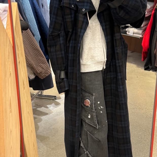 커마웨어 가이아 데님 카고팬츠