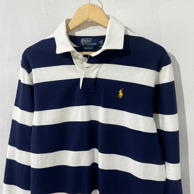 폴로 네이비 럭비티
