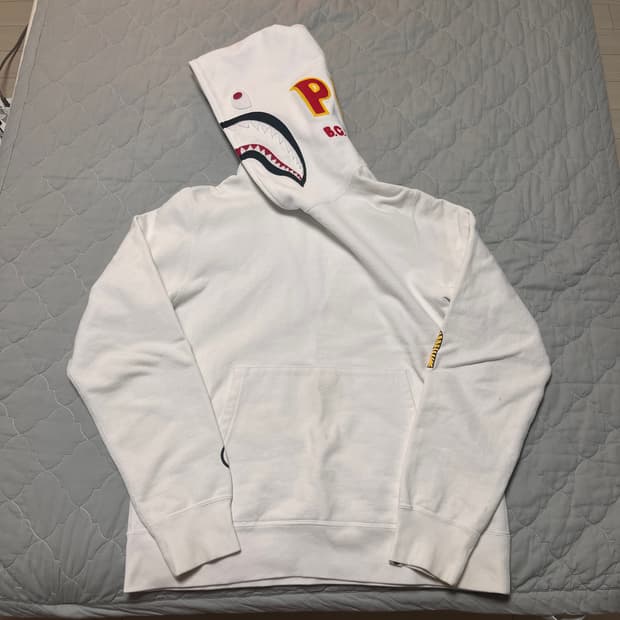 [교신]유일매물 베이프 ponr 후드 백계 정품 (판매, 교신)