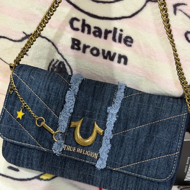 [신상✨프리뷰세일] 트루릴리젼 데님 숄더백 y2k