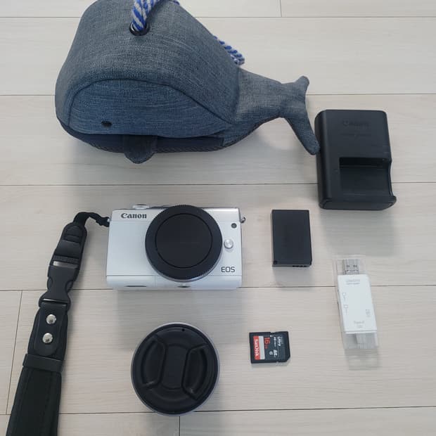캐논 EOS M100 미러리스 카메라