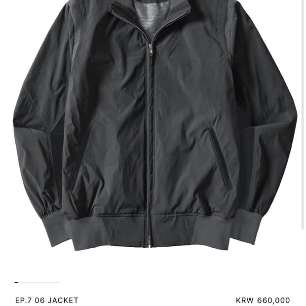 XLIM EP.7 06 차콜 자켓