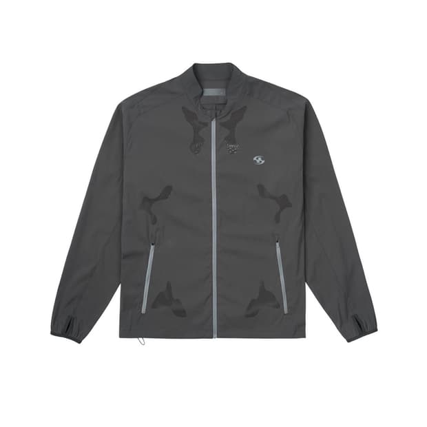 산산기어 SPROCKET HOLE JACKET [BROWN]