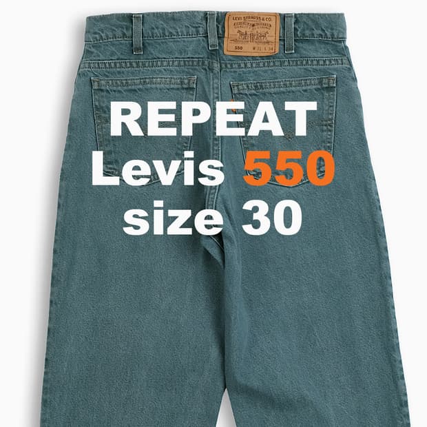 리바이스 550 오렌지탭 90s USA 30 인치 OR5503122