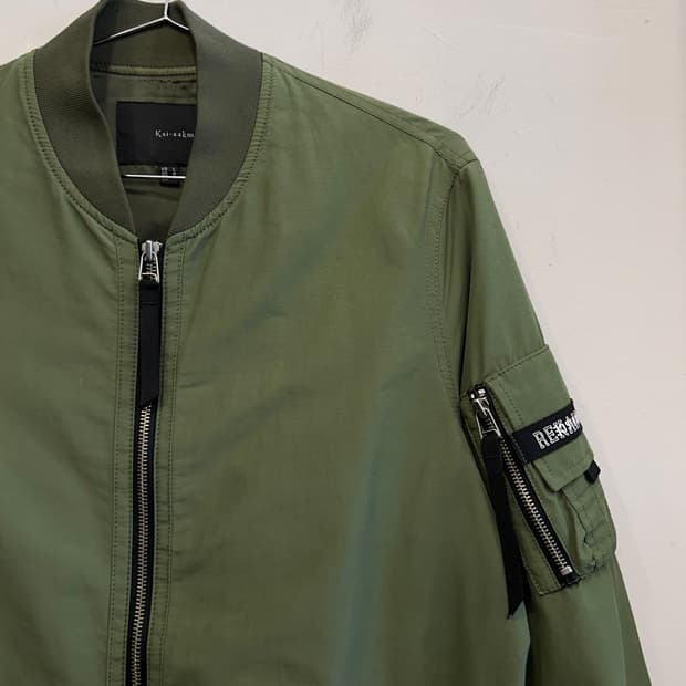 카이아크만 리카이폼 포켓 ma-1 항공점퍼