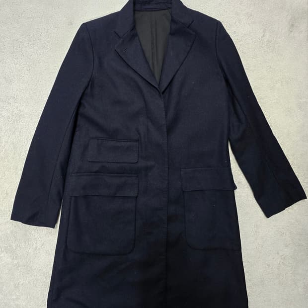 마가렛호웰 X 폭스브라더스 울 코트 네이비 2