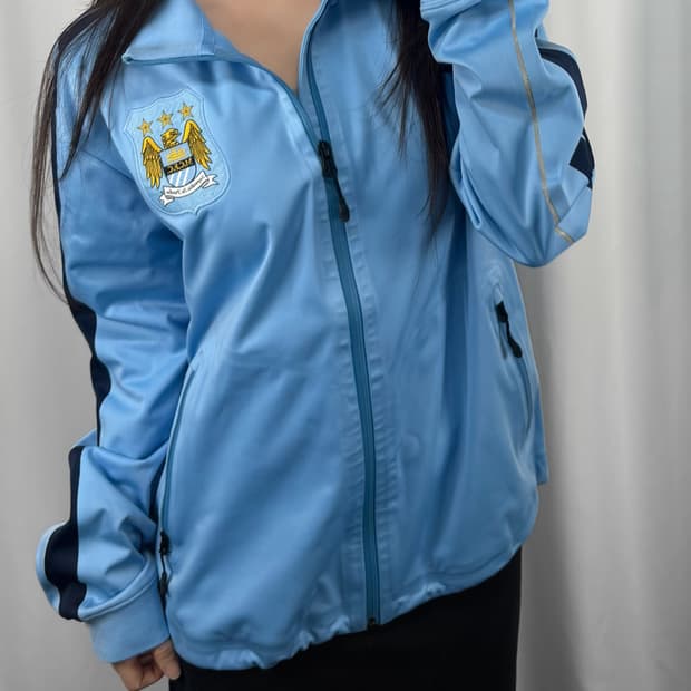 나이키 맨체스터 시티 13-14 트랙탑 집업 자켓