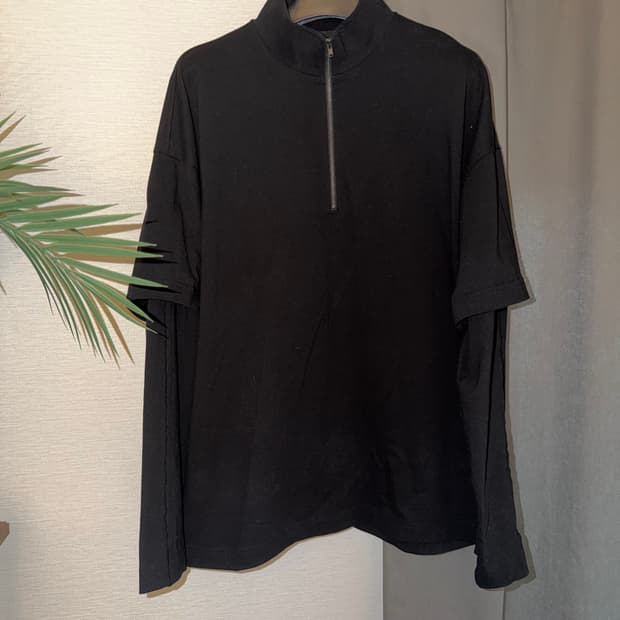 유스 레이어드 하프집업 L사이즈