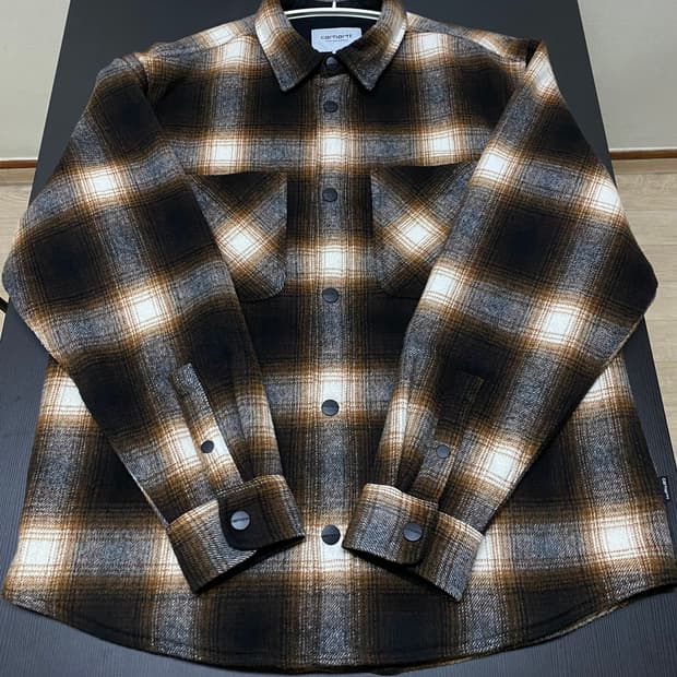 23fw 칼하트wip 울 블렌드 셔츠 자켓