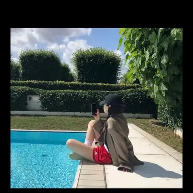 프레클 울실크 자켓 코코아