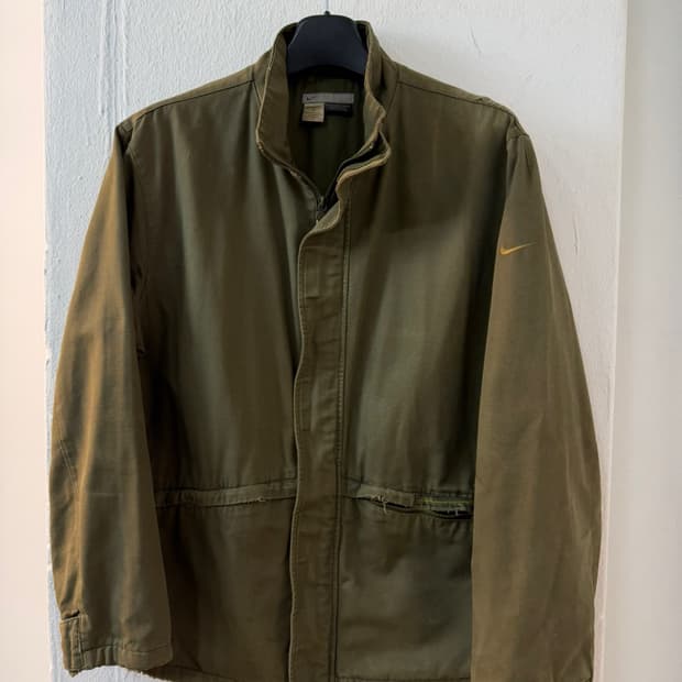 00s 나이키 스우시 캔버스 자켓