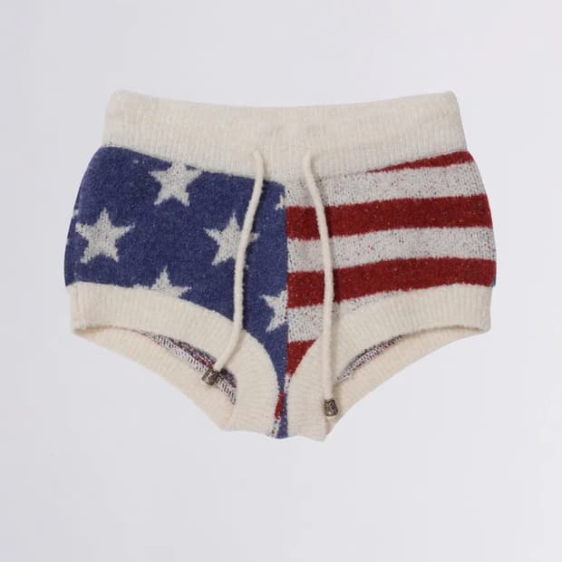 스컬프터 sculptor boucle micro shorts