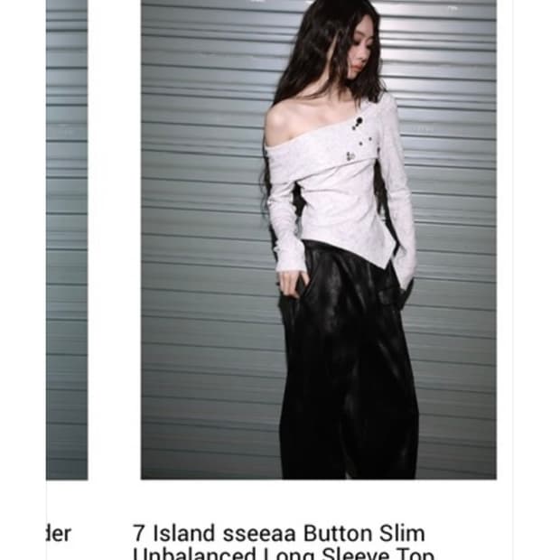 shop.cor 오프숄더 새상품 32000원