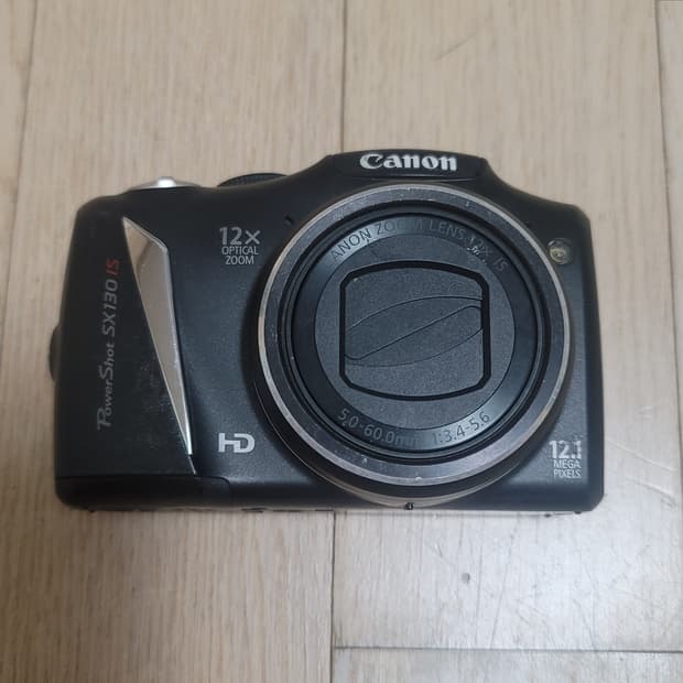 캐논 파워샷 SX130 IS 디카 레트로 빈티지 광학12배 디지털 카메라