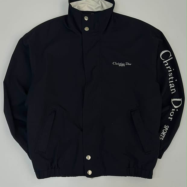 크리스찬 디올 스포츠 올드 아카이브 로고 윈드브레이커 자켓