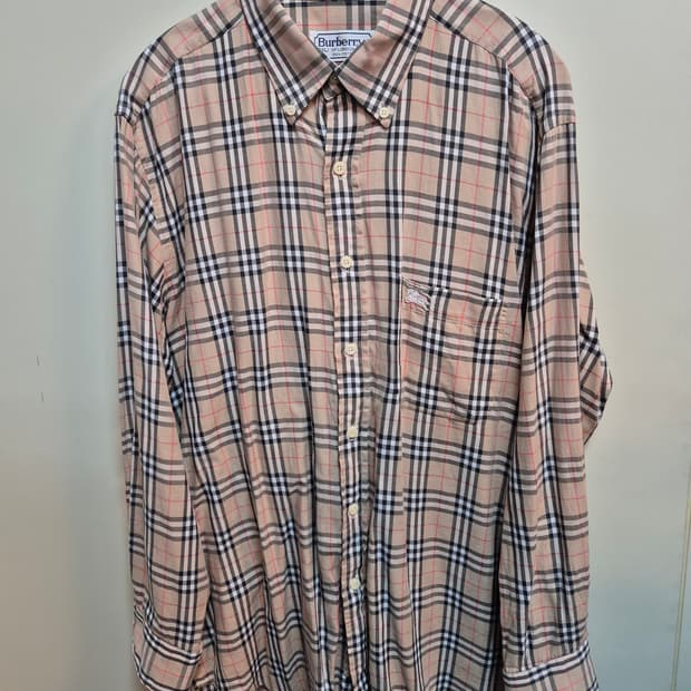 버버리 체크 셔츠